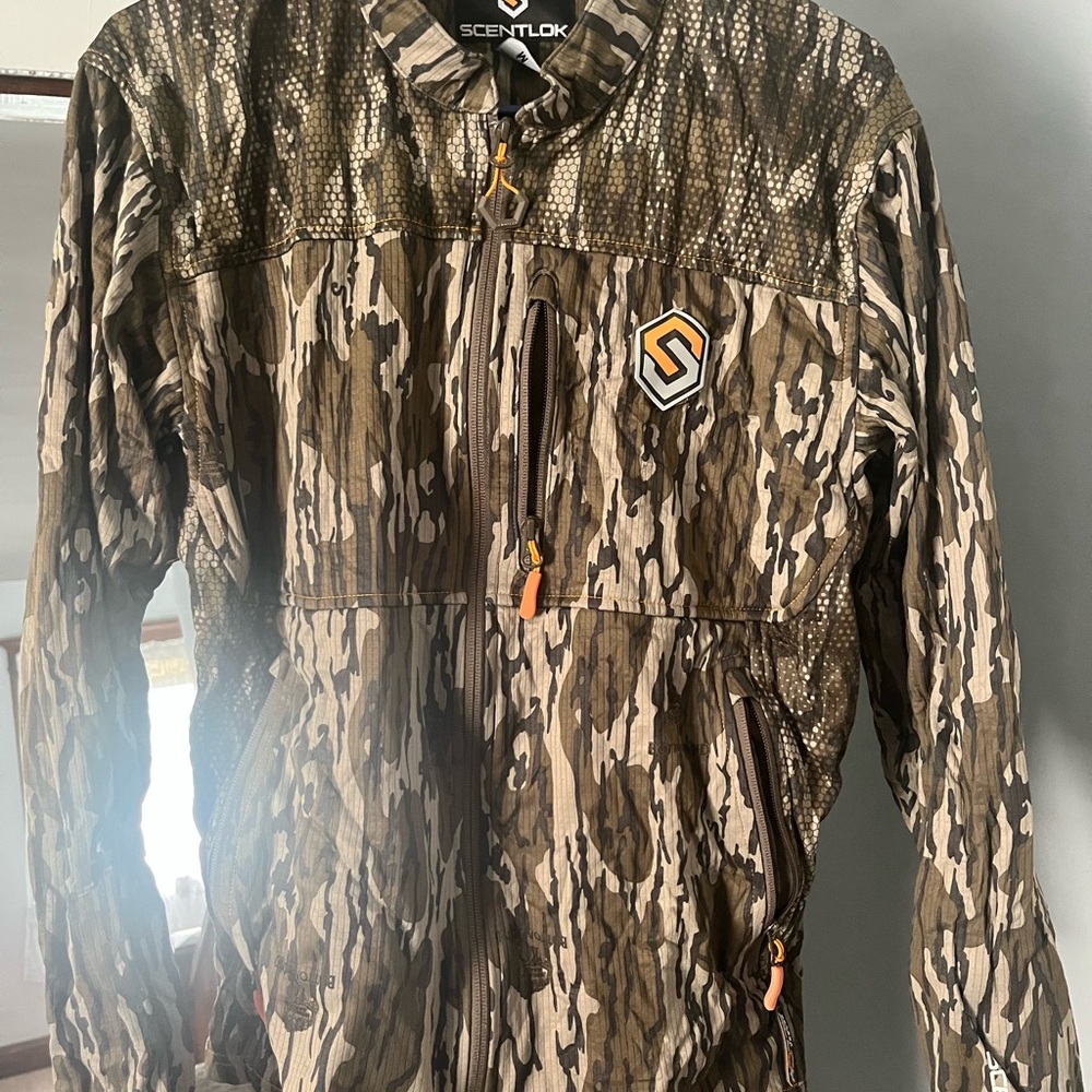 ScentLok Men's Lightweight Camo Shirt Jacket - Brown/Green